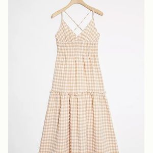 Annabel Gingham Midi Dress